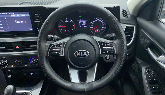 2020 KIA SELTOS HTK PLUS 1.5 DIESEL, Diesel, Manual, 26,231 km, Steering Wheel Close Up