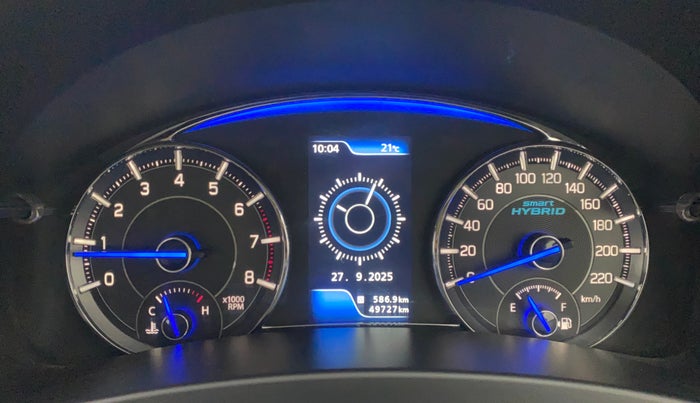 2019 Maruti Ciaz ALPHA 1.5 SHVS PETROL, Petrol, Manual, 49,726 km, Odometer Image