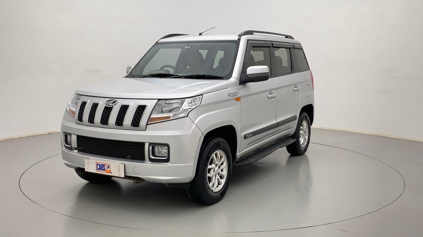 2017 Mahindra TUV300 T8, Diesel, Manual, 50,474 km, Left Front Diagonal