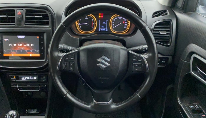 2021 Maruti Vitara Brezza ZXI PLUS, Petrol, Manual, 50,065 km, Steering Wheel Close Up