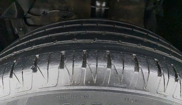 2021 Maruti Vitara Brezza ZXI PLUS, Petrol, Manual, 50,065 km, Left Front Tyre Tread