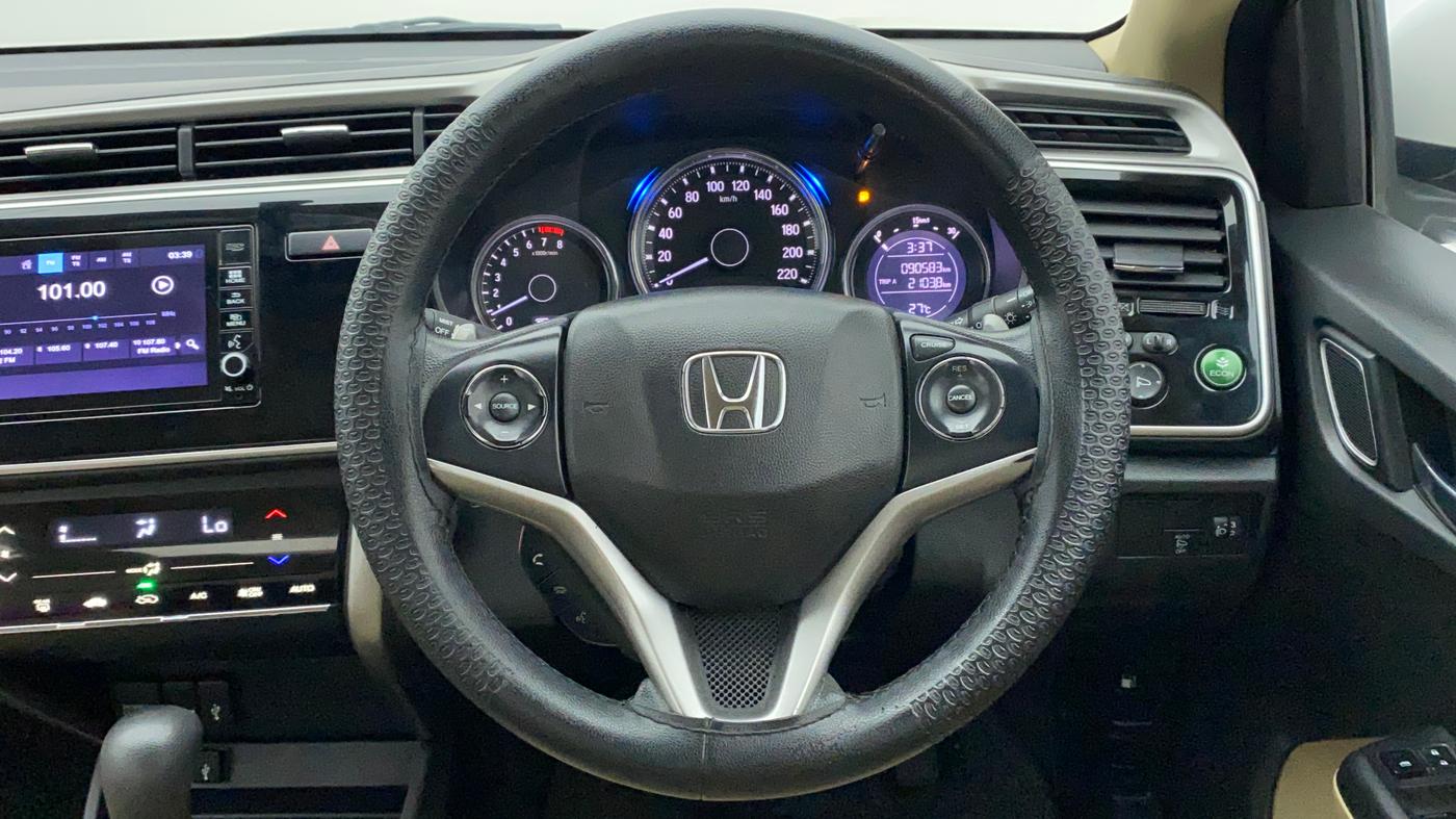 2018 Honda City 1.5L I-VTE V CVT, Petrol, Automatic, 90,583 km, Steering Wheel Close Up