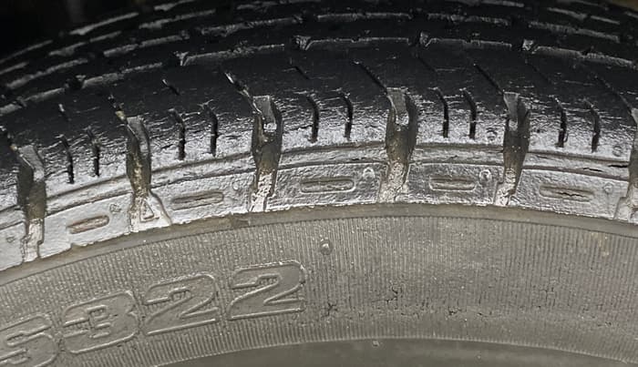 2016 Maruti Alto K10 VXI, Petrol, Manual, 38,878 km, Left Rear Tyre Tread