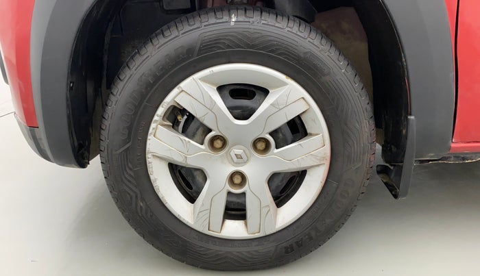2017 Renault Kwid 1.0 RXT Opt, Petrol, Manual, 73,010 km, Left Front Wheel