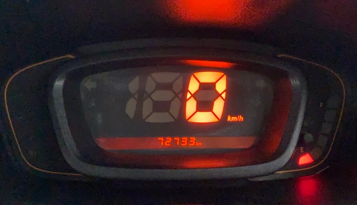 2017 Renault Kwid 1.0 RXT Opt, Petrol, Manual, 73,010 km, Odometer Image