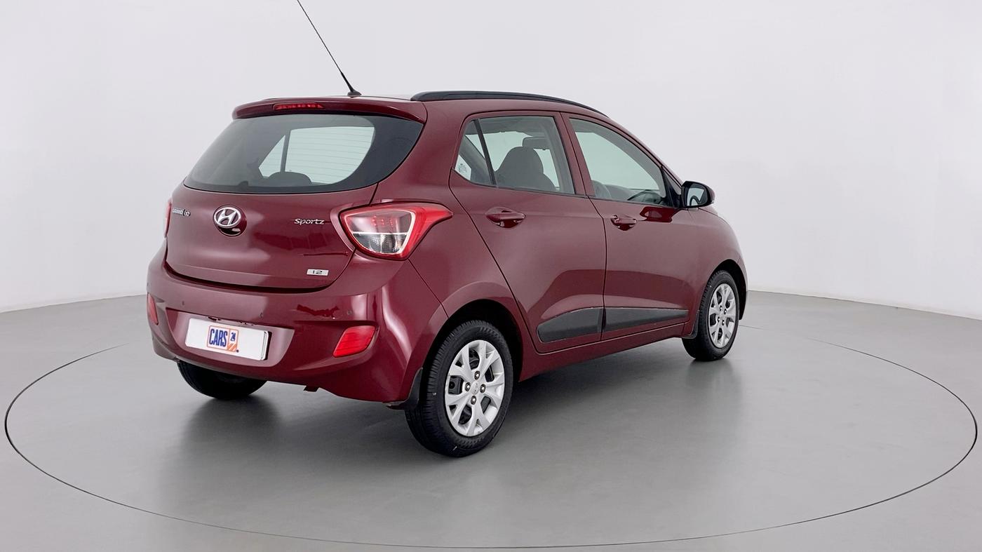 2016 Hyundai Grand i10 SPORTS 1.2 VTVT, Petrol, Manual, 83,563 km, Right Back Diagonal