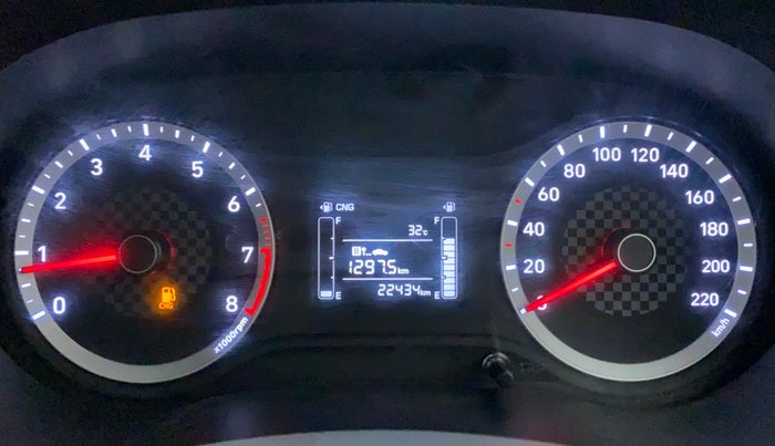 2022 Hyundai GRAND I10 NIOS SPORTZ 1.2 KAPPA VTVT CNG, CNG, Manual, 22,434 km, Odometer Image