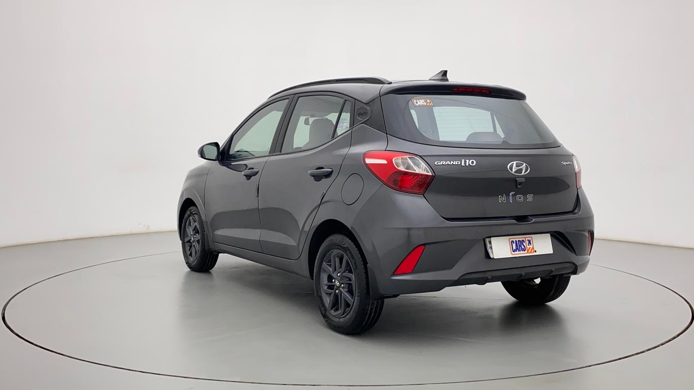 2022 Hyundai GRAND I10 NIOS SPORTZ 1.2 KAPPA VTVT CNG, CNG, Manual, 22,434 km, Left Back Diagonal