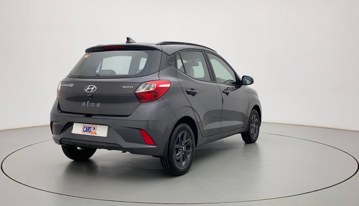 2022 Hyundai GRAND I10 NIOS SPORTZ 1.2 KAPPA VTVT CNG, CNG, Manual, 22,434 km, Right Back Diagonal
