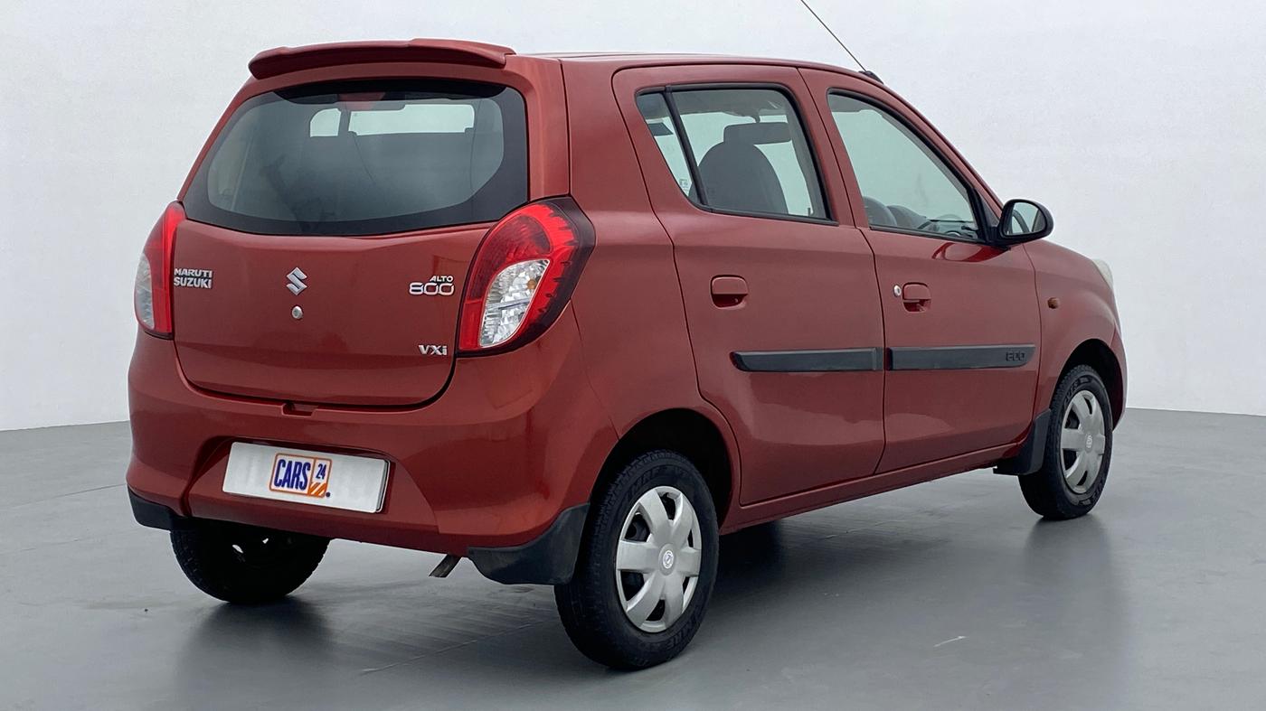 2013 Maruti Alto 800 VXI, Petrol, Manual, 41,098 km, Right Back Diagonal (45- Degree) View