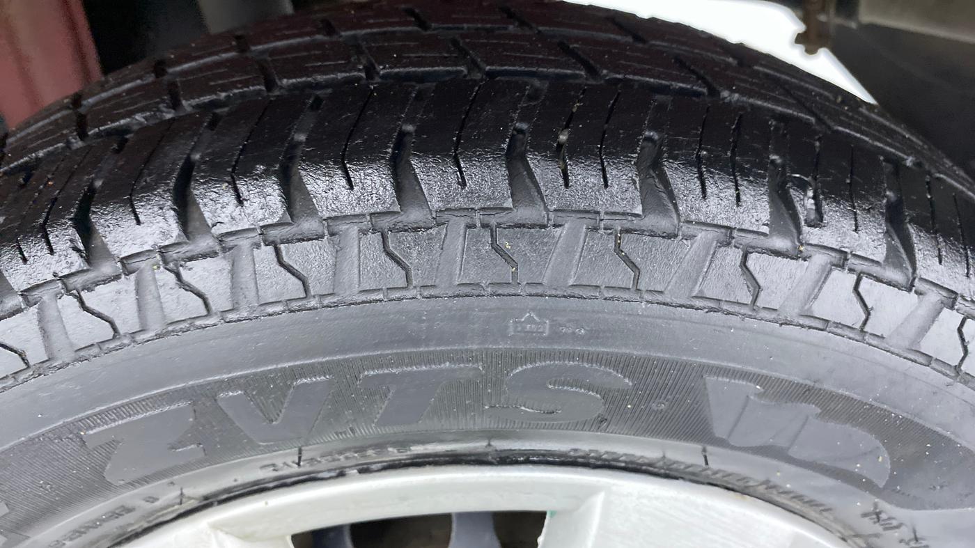 2013 Maruti Alto 800 VXI, Petrol, Manual, 41,098 km, Left Rear Tyre Tread