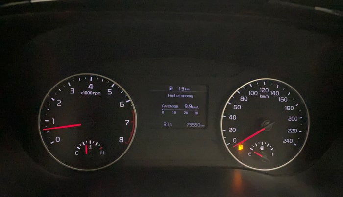 2021 KIA SELTOS HTX 1.5 PETROL, Petrol, Manual, 75,571 km, Odometer Image