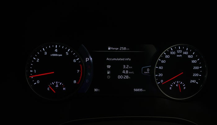 2021 KIA SELTOS GTX PLUS DCT 1.4 PETROL, Petrol, Automatic, 56,832 km, Odometer Image