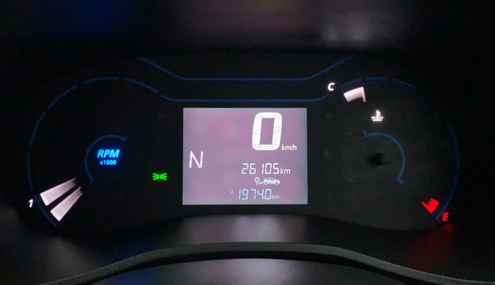2020 Renault Kwid RXT 1.0 AMT (O), Petrol, Automatic, 26,167 km, Odometer Image