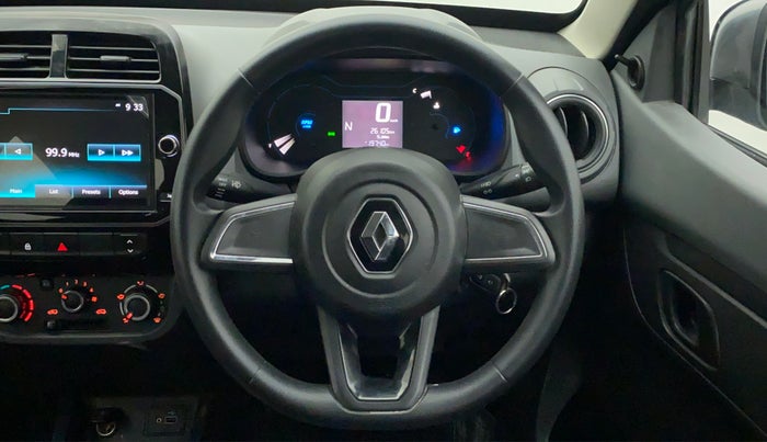 2020 Renault Kwid RXT 1.0 AMT (O), Petrol, Automatic, 26,167 km, Steering Wheel Close Up