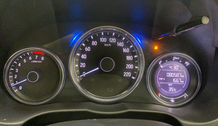 2018 Honda City 1.5L I-VTEC V MT, Petrol, Manual, 80,550 km, Odometer Image