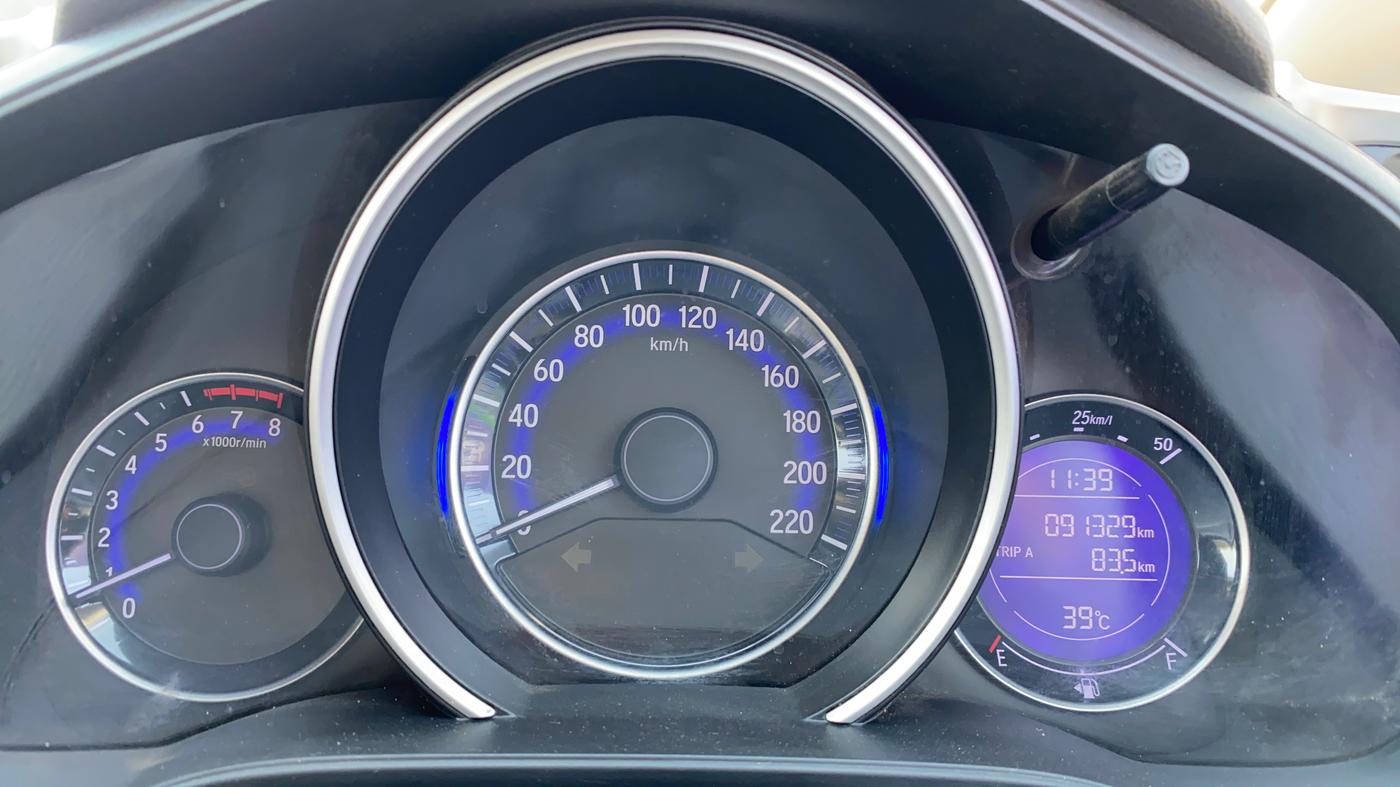 2017 Honda WR-V 1.2L I-VTEC VX MT, Petrol, Manual, 91,358 km, Odometer Image