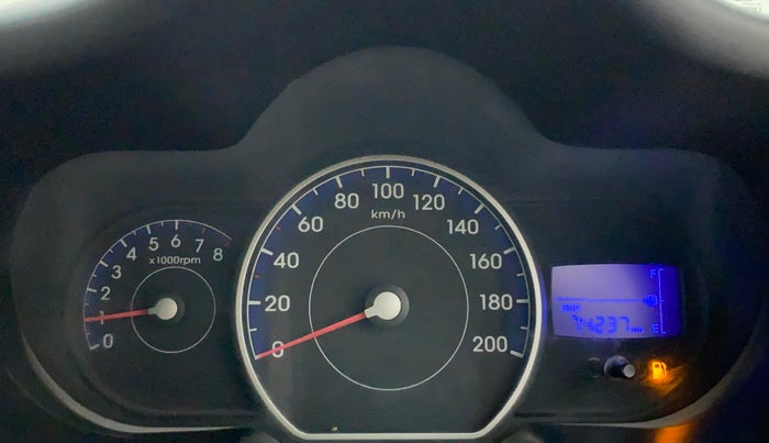 2011 Hyundai i10 MAGNA 1.2, Petrol, Manual, 74,237 km, Odometer Image