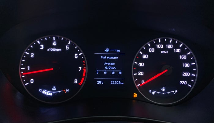 2019 Hyundai Elite i20 ASTA 1.2 (O), Petrol, Manual, 22,319 km, Odometer Image