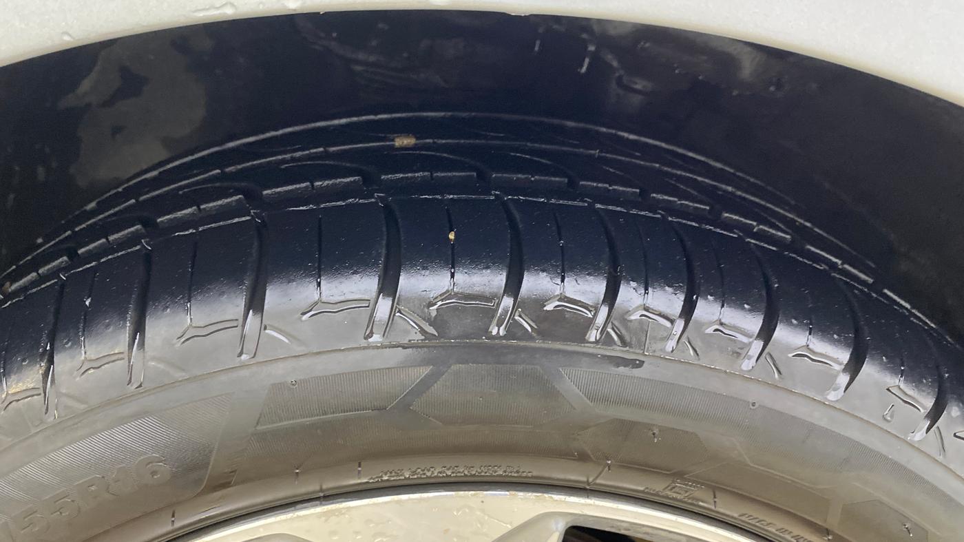 2019 Hyundai Verna 1.6 VTVT SX + AT, Petrol, Automatic, 47,759 km, Left Front Tyre Tread