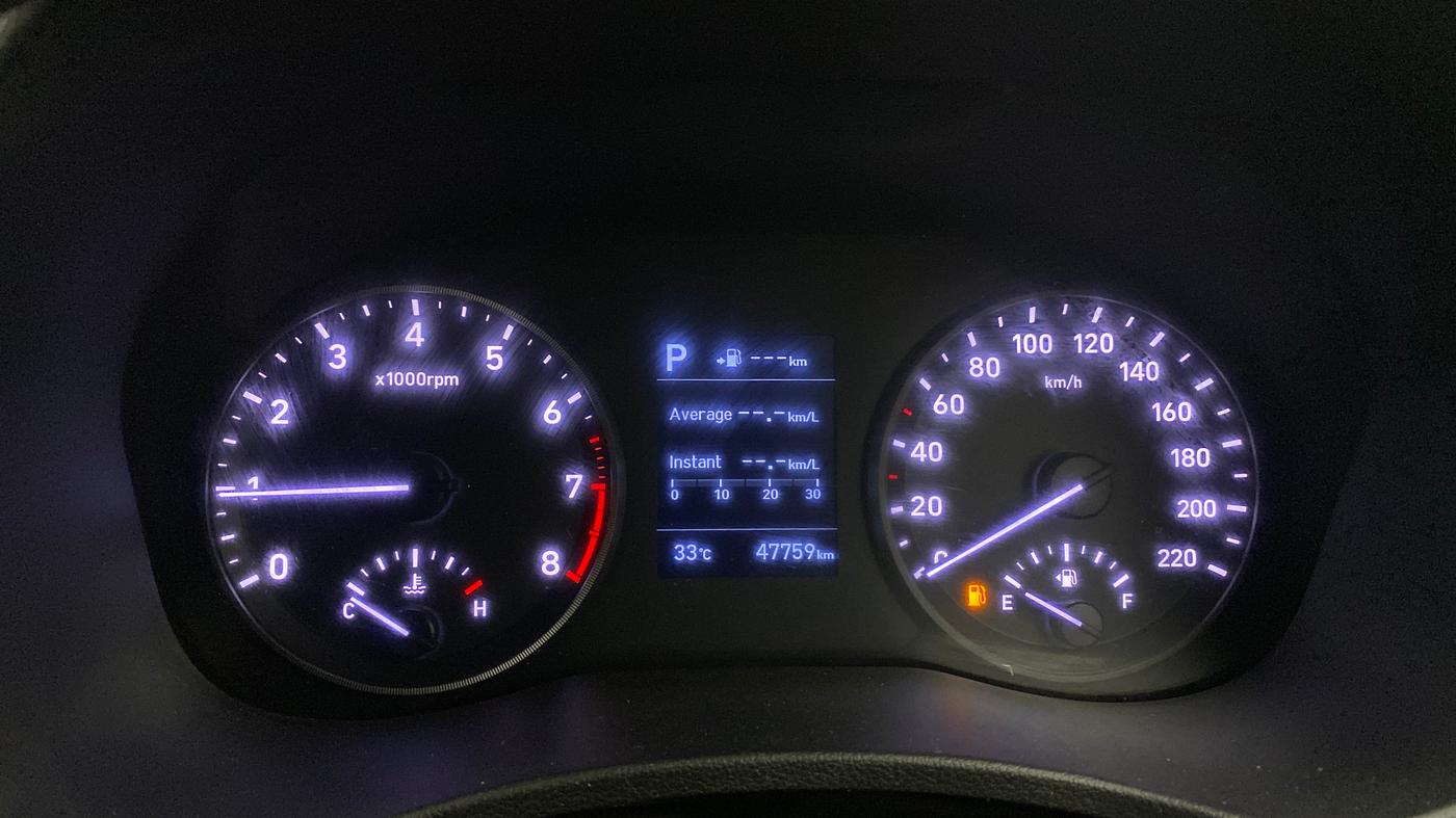 2019 Hyundai Verna 1.6 VTVT SX + AT, Petrol, Automatic, 47,759 km, Odometer Image