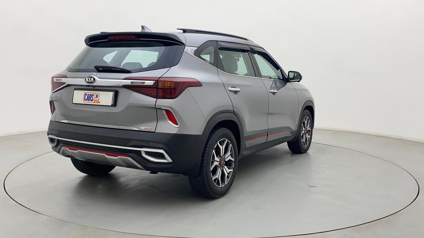 2019 KIA SELTOS GTX PLUS DCT 1.4 PETROL, Petrol, Automatic, 28,289 km, Right Back Diagonal