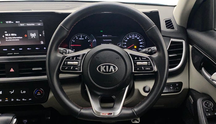 2019 KIA SELTOS GTX PLUS DCT 1.4 PETROL, Petrol, Automatic, 28,289 km, Steering Wheel Close Up