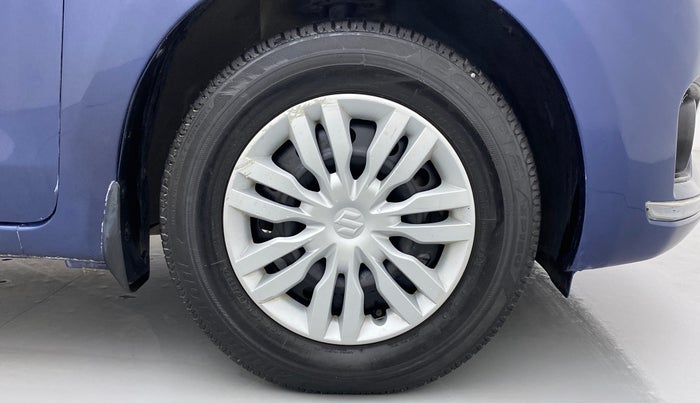 2017 Maruti Dzire VXI, Petrol, Manual, 38,584 km, Right Front Wheel