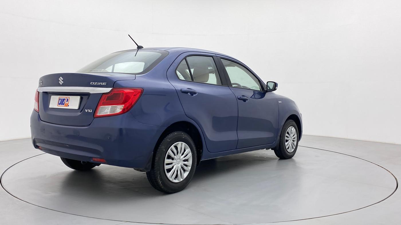2017 Maruti Dzire VXI, Petrol, Manual, 38,584 km, Right Back Diagonal
