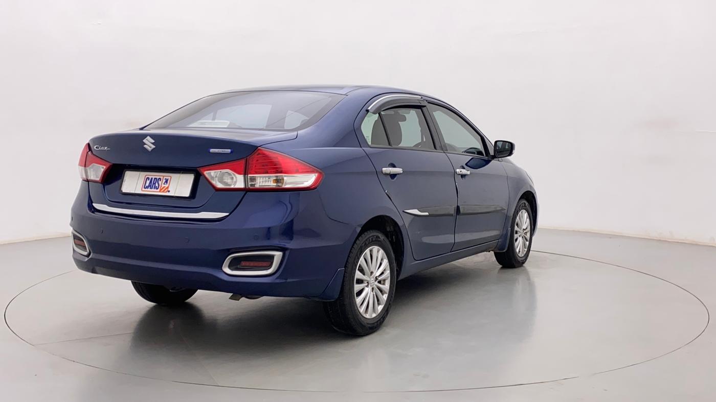2019 Maruti Ciaz DELTA 1.5 SHVS MT PETROL, Petrol, Manual, 37,707 km, Right Back Diagonal