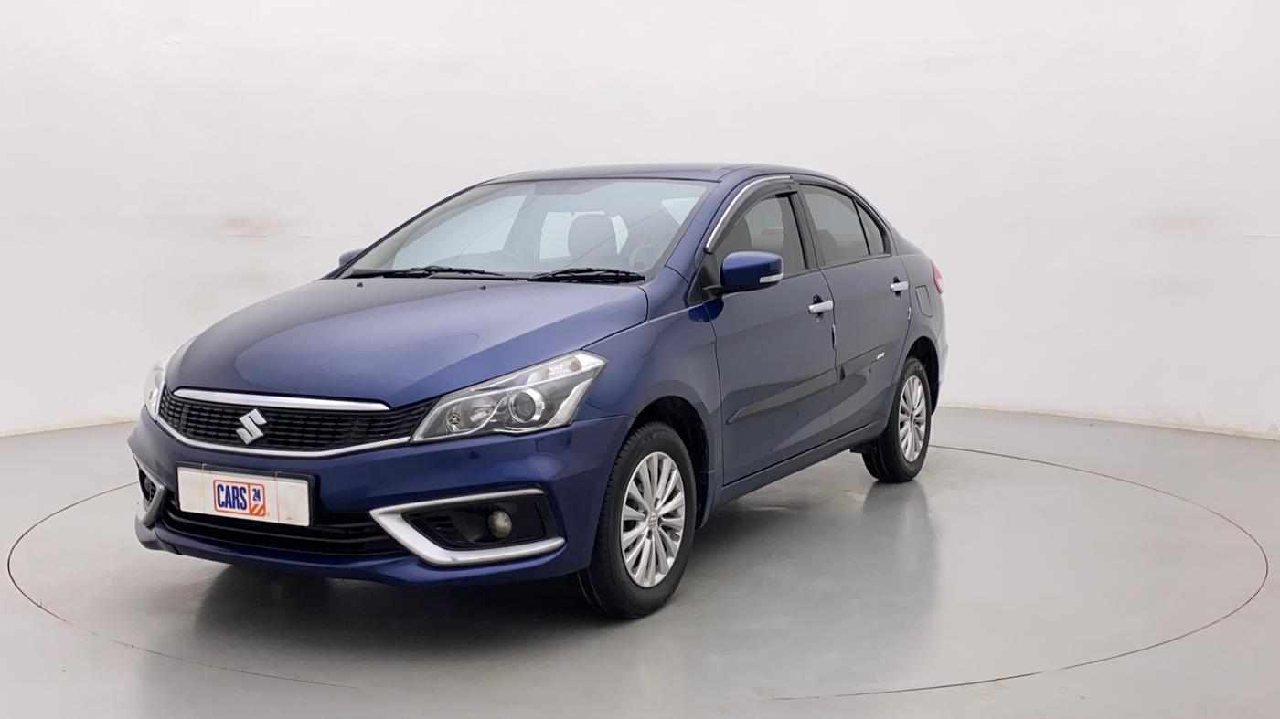 2019 Maruti Ciaz DELTA 1.5 SHVS MT PETROL, Petrol, Manual, 37,707 km, Left Front Diagonal