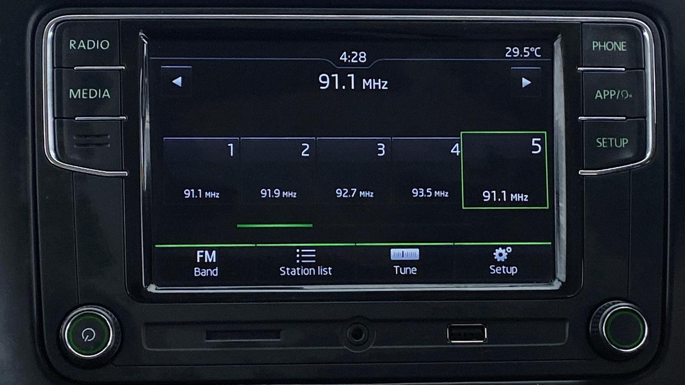 2020 Skoda Rapid 1.0 AMBITION TSI AT, Petrol, Automatic, 38,623 km, Infotainment System