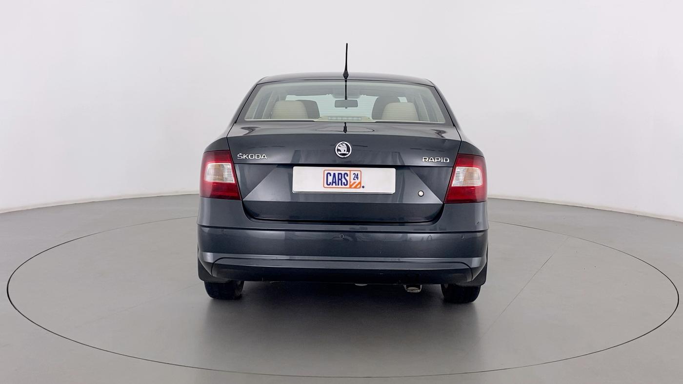 2020 Skoda Rapid 1.0 AMBITION TSI AT, Petrol, Automatic, 38,623 km, Back/Rear
