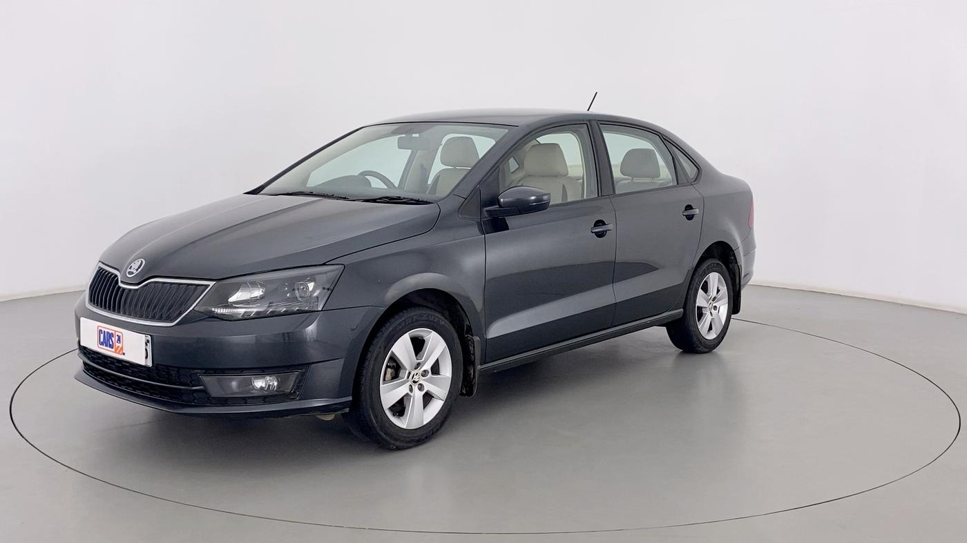 2020 Skoda Rapid 1.0 AMBITION TSI AT, Petrol, Automatic, 38,623 km, Left Front Diagonal