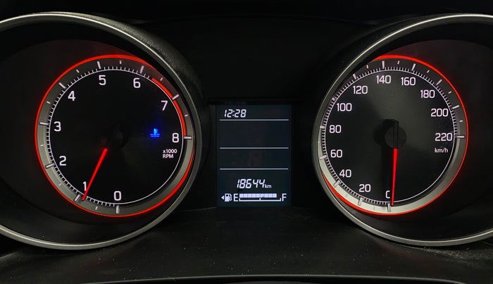 2019 Maruti Swift VXI, Petrol, Manual, 18,641 km, Odometer Image