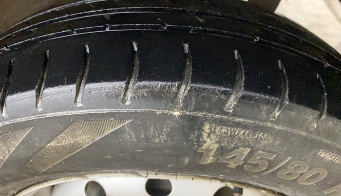 2018 Maruti Wagon R 1.0 LXI CNG, CNG, Manual, 1,10,864 km, Left Rear Tyre Tread