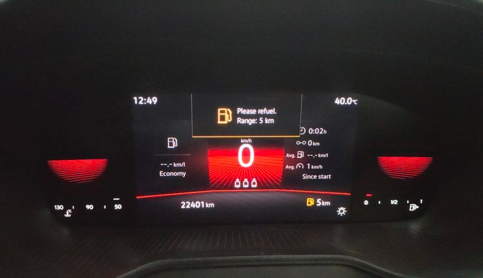 2023 Skoda KUSHAQ  MONTE CARLO 1.0L TSI MT, Petrol, Manual, 22,401 km, Odometer Image
