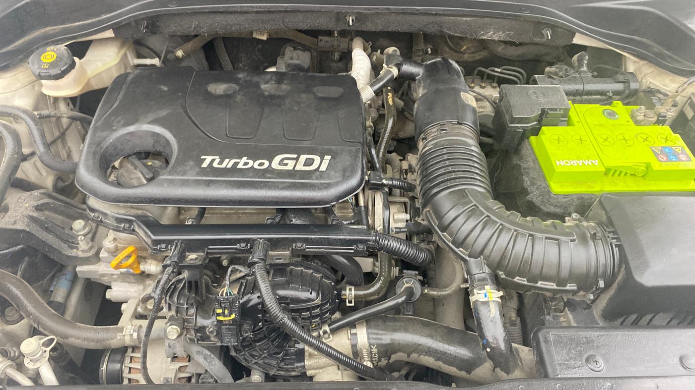 2021 KIA SONET HTX 1.0 IMT, Petrol, Manual, 68,309 km, Engine View