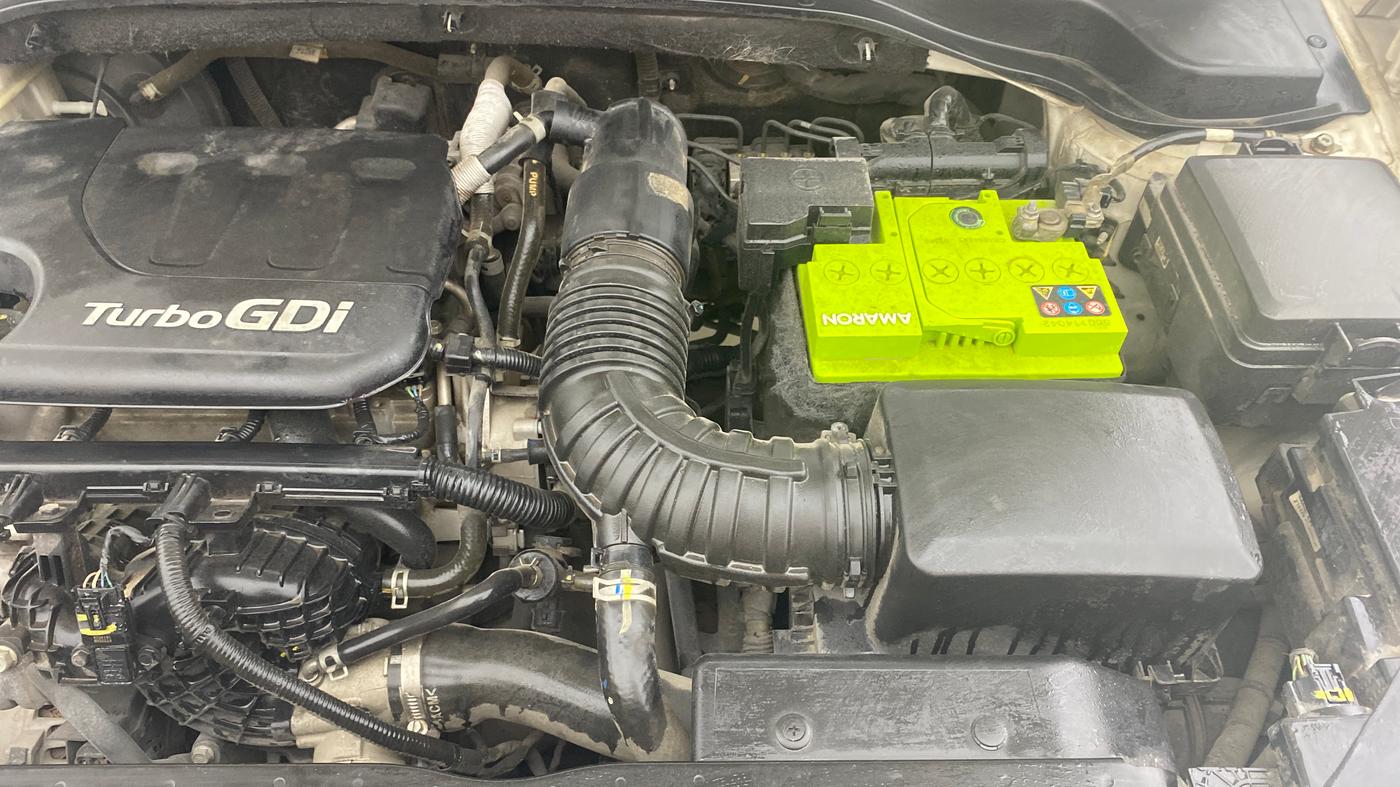 2021 KIA SONET HTX 1.0 IMT, Petrol, Manual, 68,309 km, Engine View - Left