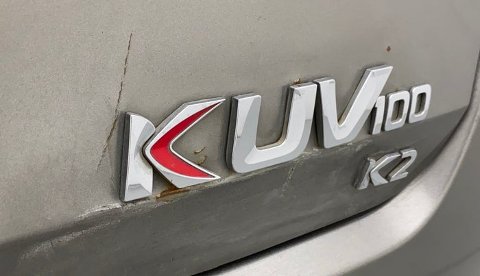 2016 Mahindra Kuv100 K2 6 STR, Petrol, Manual, 71,610 km, Dicky (Boot door) - Slightly rusted