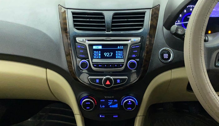 2015 Hyundai Verna FLUIDIC 4S 1.6 VTVT S(O), Petrol, Manual, 69,489 km, Air Conditioner