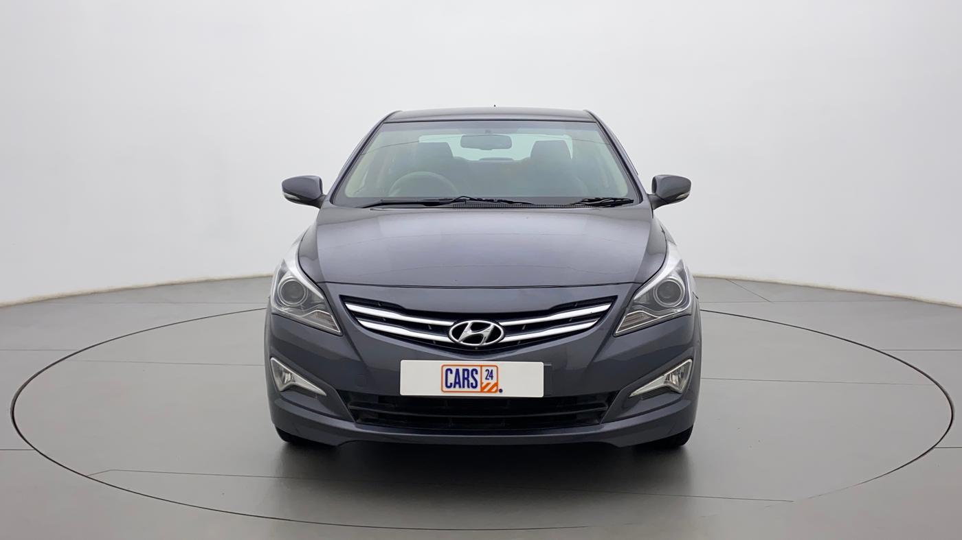 2015 Hyundai Verna FLUIDIC 4S 1.6 VTVT S(O), Petrol, Manual, 69,489 km, Front