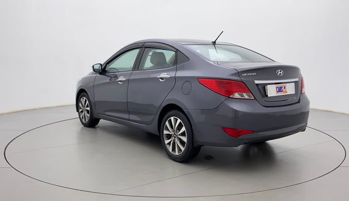 2015 Hyundai Verna FLUIDIC 4S 1.6 VTVT S(O), Petrol, Manual, 69,489 km, Left Back Diagonal
