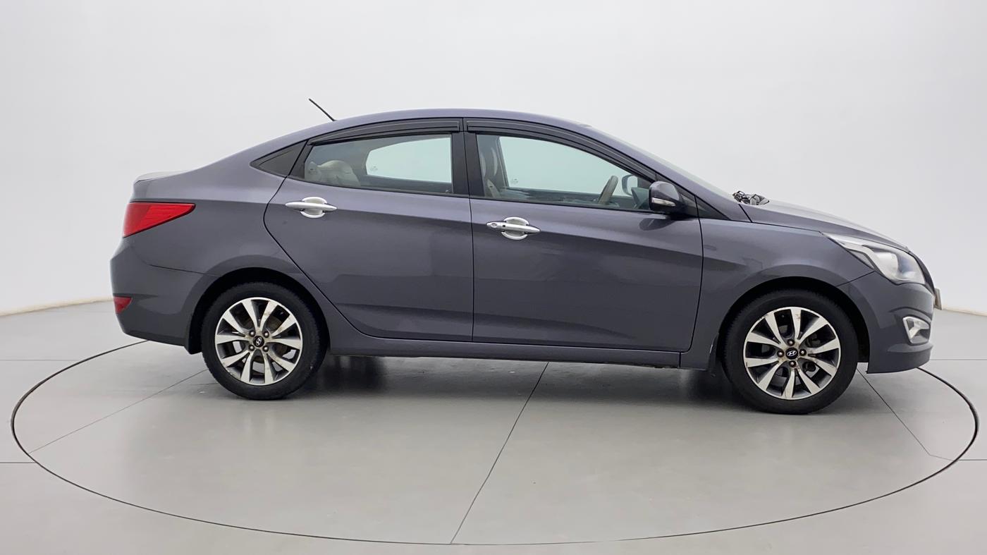 2015 Hyundai Verna FLUIDIC 4S 1.6 VTVT S(O), Petrol, Manual, 69,489 km, Right Side View