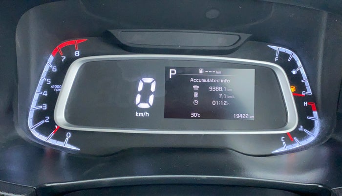 2020 KIA SONET GTX PLUS DCT 1.0, Petrol, Automatic, 19,496 km, Odometer Image
