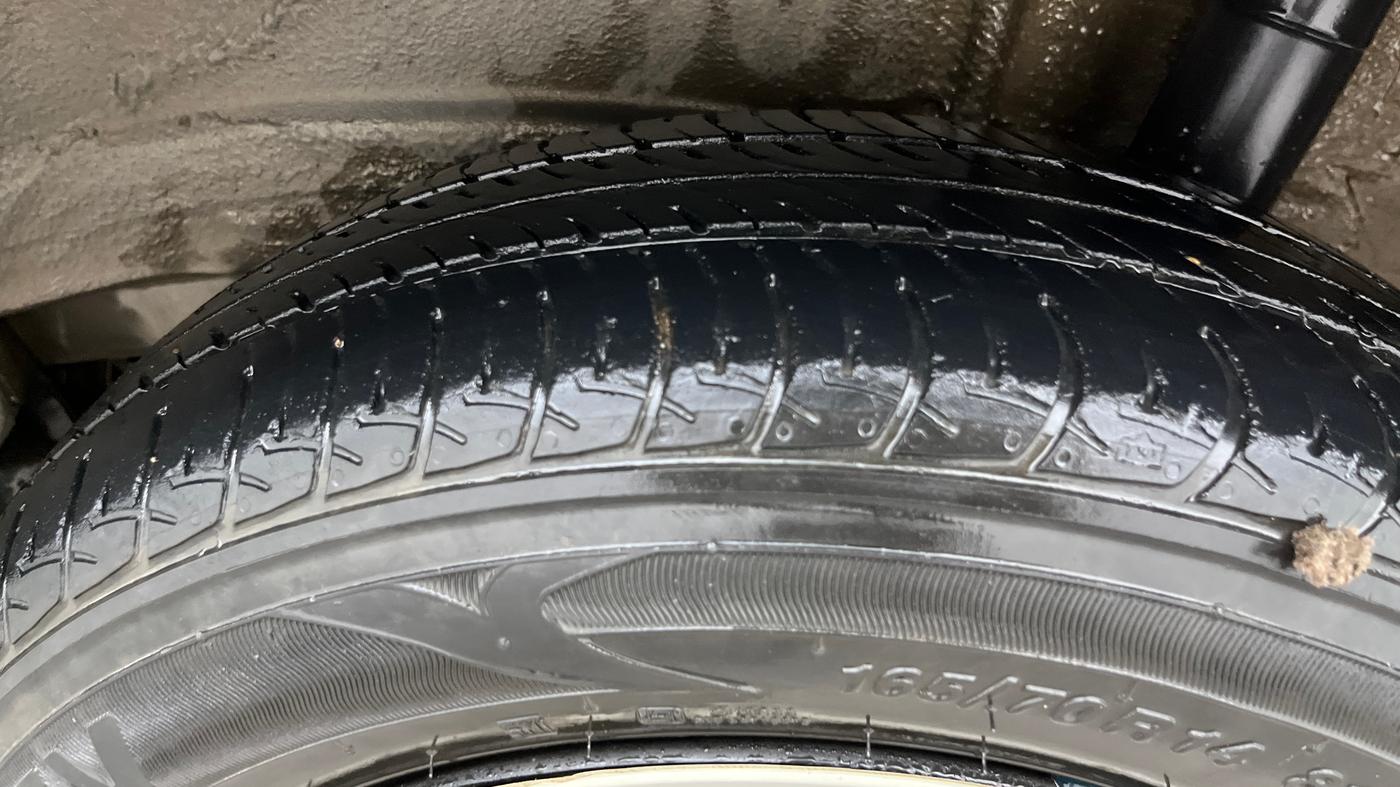 2020 Maruti New Wagon-R ZXI 1.2, Petrol, Manual, 35,188 km, Left Rear Tyre Tread