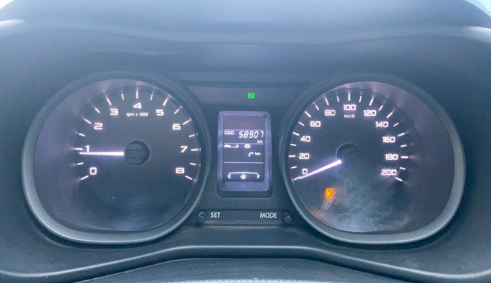 2017 Tata NEXON XT PETROL, Petrol, Manual, 58,863 km, Odometer Image