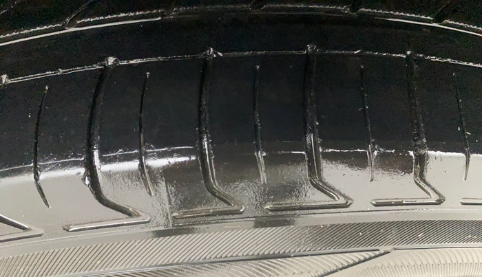 2017 Tata NEXON XT PETROL, Petrol, Manual, 58,863 km, Left Front Tyre Tread