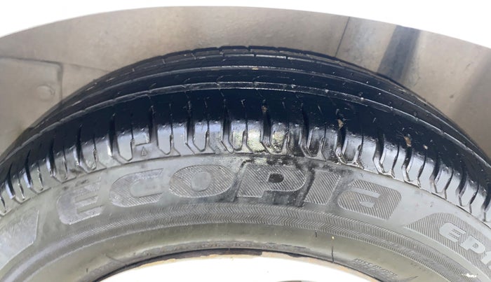 2012 Maruti Ritz VXI, Petrol, Manual, 57,862 km, Left Rear Tyre Tread