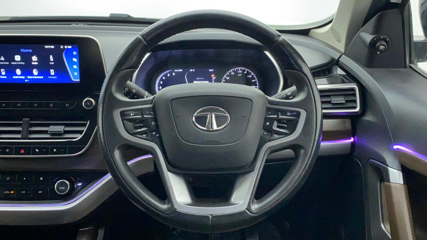 2019 Tata Harrier XZ 2.0L, Diesel, Manual, 52,636 km, Steering Wheel Close Up